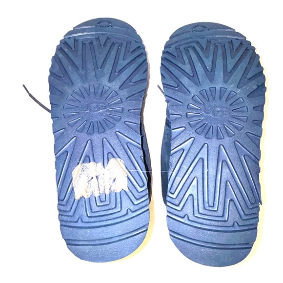 UGG Neumel Shearling Winter Chukka Boots Mens Size 12 Blue Style 3236 - Picture 6 of 12